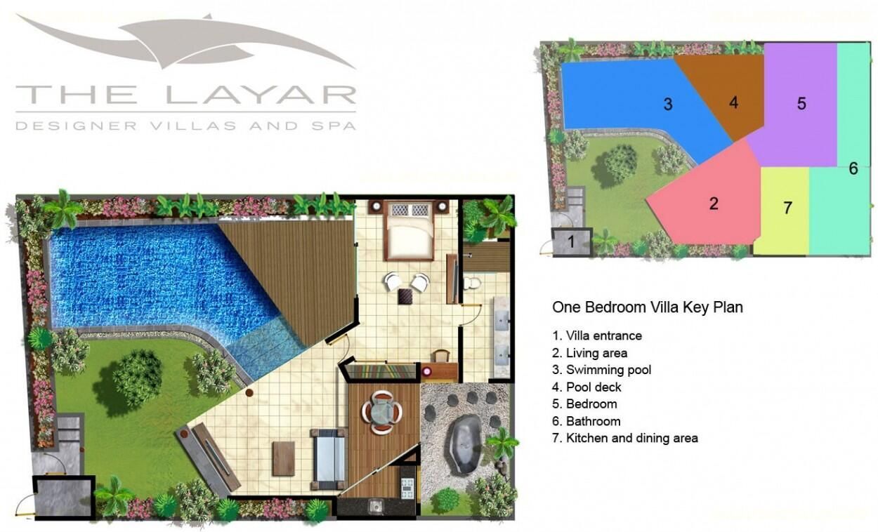 Villa The Layar - 1 bdr  Plan